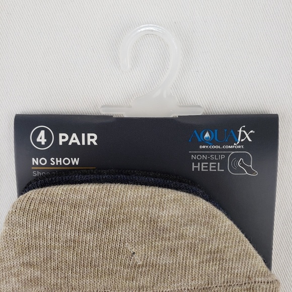 Gold Toe Men's Oxford No Shoe Socks 4 Pack - Picture 3 of 5